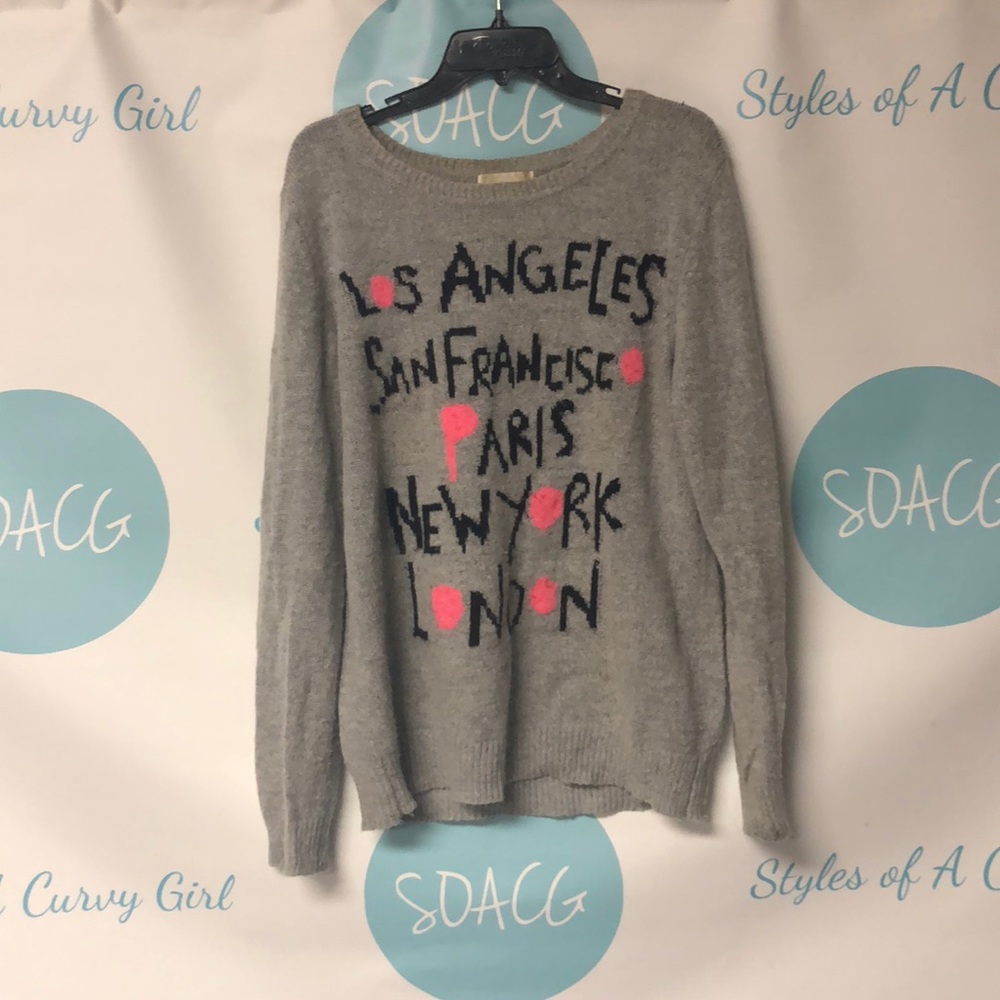 Favorite Cities Sweater